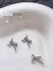 Acessórios Populares Transfronteiriços para Nail Art Laço Branco K, Fitas Versáteis Tridimensionais de Gravata Borboleta de Metal Peças para Decoração de Unhas DIY