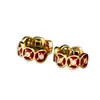 Novos Brincos Mini Moeda Dourada com Gotejamento de Óleo Estilo Chinês, Moda Retro de Luxo Leve, Versáteis para Uso Diário e Deslocamento, Brincos de Alta Qualidade