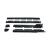 Adecuado para Modelos 23-26 de Lexus Rx300 Rx350 Rx500 Faldones Laterales Estilo Guerrero Negro en Material ABS Negro Brillante