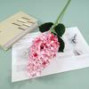 Nueva simulación cono único pagoda hortensia hortensia única boda arreglo floral salón de bodas Camino Alto líder comercio exterior