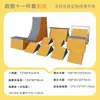 Equipamento de Treinamento de Parkour Conjunto Completo Baffles de Altura Ajustável Rack de Treinamento de Obstáculos de Escalada Ginásio de Aptidão Física para Jardim de Infância