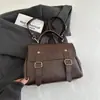 Estilo universitário bolsa retrô feminina 2025 nova primavera mochila viajante ombro classe mochila cross border