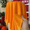 Fábrica directa de tela de terciopelo dorado para bodas ahora tela de terciopelo grueso para mesa de conferencias mantel al por mayor