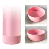 Alta calidad Color 12 cm Tapa Inferior para Termo Grande de Silicona 64 oz Tapa de Silicona Antideslizante para Olla Espacial Posavasos de Silicona