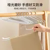 Cabide para Calças Espessado com Pescoço Curto em Forma de Ganso, Cabide para Calças de Resina Fosca com Revestimento de Borracha de Pescoço Baixo, Cabide para Calças em Forma de Ganso Economizador de Espaço para Secar Roupas
