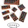 Expositor de Rack Essencial para Armazenamento de Óleos Essenciais Salão de Beleza Spa Rack de Armazenamento de Madeira para Perfumes Caixa de Armazenamento Simples Rack Organizador Doterra