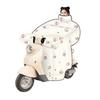 Fabricante de Cobertor de Para-brisa à Prova de Chuva Elétrico de Inverno para Veículos, Cobertura Espessa à Prova de Vento de Inverno com Forro de Lã para Motocicletas a Bateria