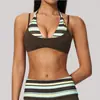 [En Stock] Sujetador de Yoga Transfronterizo 2026 con Tirantes, Espalda Hermosa, Estilo Halter, Tirantes Deportivos, Ropa Interior de Nylon para Fitness