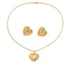 Cadena para Clavícula de Venta Caliente Transfronteriza, Collar con Colgante de Amor Geométrico de Alta Gama, Moderno, Sencillo, Lujo Ligero, Cadena para Clavícula Dorada al por Mayor