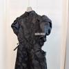 Ropa de Mujer Francesa Nueva Chinoiserie Versión Mejorada del Cheongsam de Niña Vestido Xiaoxiang Estilo Hepburn Vestidito Negro