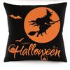 Funda de Almohada Decorativa Halloween Explosiva de AliExpress Transfronteriza para Sala de Estar, Dormitorio, Sofá, Mesita de Noche, Cojín Lumbar, Cojín de Coche