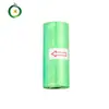 Nuevo dispensador de bolsas para excrementos de mascota de silicona con forma de aguacate, clip para bolsa luminoso, soporte para bolsas de popó manos libres, clip para colgar bolsa luminoso