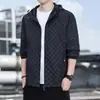 2024 Ropa de Protección Solar de Secado Rápido de Seda Helada Chaqueta Ligera con Capucha para Hombre de Verano Ropa Exterior Transpirable para Hombre Ropa de Protección Solar