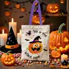 Bolsa de Lona Halloween Transfronteiriça Bruxa Fantasma Festival Festa Jardim de Infância Saco de Doces Presente Shopping de Presentes Saco de Embalagem