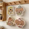 Runchu Cachorro de Dibujos Animados Esponja de Pulpa de Madera para Lavar Platos Comprimida Herramienta Mágica de Limpieza de Cocina Estropajo Esponja de Pulpa de Madera para Lavar Platos