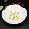 Cinco Pingentes de Vidro em Forma de Gota d'Água de Tamanho Médio Contas Soltas Acessórios para Brincos, Pentes, Pulseiras DIY Venda Direta da Fábrica Atacado