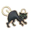 Transfronterizo 125 Goteo de aceite Fantasma de Halloween Calavera Murciélago Muerte Colgante DIY Pulsera Llavero Colgante de Joyería