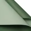 Jiemei Venta al por mayor personalizada Floristería Materiales de empaque floral Papel de flor de papel estilo europeo de dos colores Papel de regalo para ramo de flores frescas
