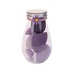 Esponja de Maquillaje que No Absorbe Polvo, Adecuada para Uso Seco y Húmedo, Diseño de Margarita Mini, Botella Flotante, Tarro, Caja de Almacenamiento, Borla