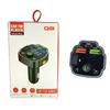 Cargador de coche Q8 transfronterizo, cargador de coche, carga rápida, reproductor de MP3 Bluetooth, encendedor de coche, cargador de coche inteligente PD