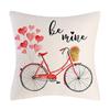Transfronterizo Amazon Nuevo Día de San Valentín Sofá Protección de Cintura Globo de Amor Bicicleta Flamenco Decorativo Mesita de Noche Bolsa Suave