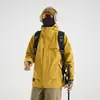Nueva chaqueta de alta calidad, gruesa, cortavientos e impermeable, para exteriores, de otoño e invierno, para hombres y mujeres, cálida, tres en uno, juego de 0.05 kg por pieza