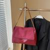 Bolso de Mujer de Alta Gama Estilo Maillard Transfronterizo Moda de Invierno 2026 Bolso de Hombro Retro Bolso Tote de Gran Capacidad