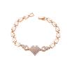 Pulsera de circón de amor transfronterizo europeo y americano para mujer, diseño con sentido, lujo, pulsera de mariposa, tendencia, temperamento, joyería al por mayor