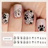 Uñas postizas europeas y americanas cortas, medianas y largas, tipo ataúd, ballet, parches de uñas, productos terminados en caja, se pueden diseñar con dibujos y muestras.