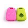 Funda de silicona para llave de coche para Opel especial placa recta 2 botones control remoto funda protectora funda para llave Opel
