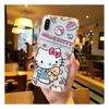 Hello Kitty es Adecuado para Funda de Teléfono Apple 12, Dibujos Animados Lindo iPhone 15 Cubierta Protectora, Transparente 17 Cobertura Total 16 Modelo Femenino