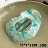 Pinza de Garra Plana de Acetato Retro de Alta Gama Francesa Nuevo Clip para Moño en la Parte Posterior de la Cabeza Pinza de Pico de Pato Grande