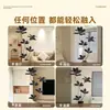 Planta Verde Artificial Árbol de Caucho Negro para Uso en Interiores, Planta Falsa al Lado del Sofá, Adorno Decorativo Grande para Sala de Estar