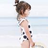Novo Bebê Menina One-piece Swimsuit Princesa Saia Biquíni Set Menina Bonito Crianças Swimwear Coréia