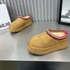 Moda Estilo Coreano 2026 Moda Outono/Inverno Chinelos de Algodão com Solado Grosso para Mulheres Chinelos Fechados Quentes Espessados Slip-On Sapatos Preguiçosos