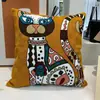Funda de Almohada Impresionista Artística Cojín Lumbar con Estampado Abstracto de Picasso, Cojín Decorativo para Sofá Estilo Europeo