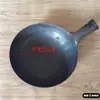 Pá para lodo de esgoto, peneira, colher de ferro com chapa de aço espessa, concha de ferro, pá para lodo de limpeza de fossa séptica, cabo longo