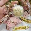 Oro Puro 999 Princesa Por Favor Hazte Rico Llavero Billetera para Monedas Hazte Rico Bolsa de Oro Colgante Bolsa para Auriculares Venta al por Mayor