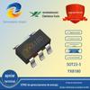 YX8180 SOT23-5 3.2V fosfato de ferro de lítio 3.7V bateria de lítio lâmpada solar para gramado LED driver chip