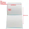 Papel Térmico Prova de Água, Óleo e Atrito Adesivo Autoadesivo 100X100X80X60