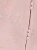Traje de Camiseta de Manga Corta con Cuello Redondo Estilo Mamá 2024 Verano Nuevo Conjunto de Dos Piezas Holgado y Ajustado para Mujeres de Mediana Edad y Mayores