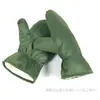 No inverno, enchimento de algodão manual ampliado e alargado é de menos 40 graus para manter o calor, à prova de frio e resistente ao desgaste, estilo antigo, verde militar, mão de algodão masculina