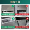 Caja de Papel Larga Empotrada en la Pared para Baño Hotel Acero Inoxidable Portarrollos de Papel de Cocina Tres en Uno con Cubo de Basura y Dispensador de Pañuelos