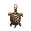 27x 17mm 1.5g multicolor accesorios DIY material para colgante animal marino colgante de tortuga