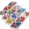 Directo de fábrica Super flash cristal de color diamante arte de uñas vidrio Diamante Comercio Internacional fondo plano un diamante funda de teléfono móvil accesorios de relleno diy
