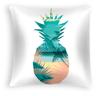 Funda de Almohada con Hoja de Piña Amazon Estilo Nórdico Estampado Piel de Melocotón Funda para Cojín de Almohada para Hogar Coche Oficina