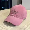 Gorra de béisbol retro de alta calidad, lavada, nueva para otoño, simple, nicho, visera suave, bordado de letras, gorra tipo pico, moderna