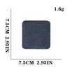 Calcomanías de Tela Bordadas de Mezclilla Lavada Codo DIY Corte Aleatorio Calcomanías Bordadas Rectangulares Parches para Codo de Ropa