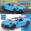 1:Juguete de Coche Deportivo Transfronterizo a Escala 43 con Tres Puertas, Acción de Retracción, Adecuado para Niños y Niñas, Modelo Realista de Coche de Aleación Ferrari