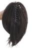 Pelucas de Comercio Exterior Europeo y Americano para Mujer Pinza para Cola de Caballo Corta Desordenada Cabello Corto Rizado Anillo para Cola de Caballo